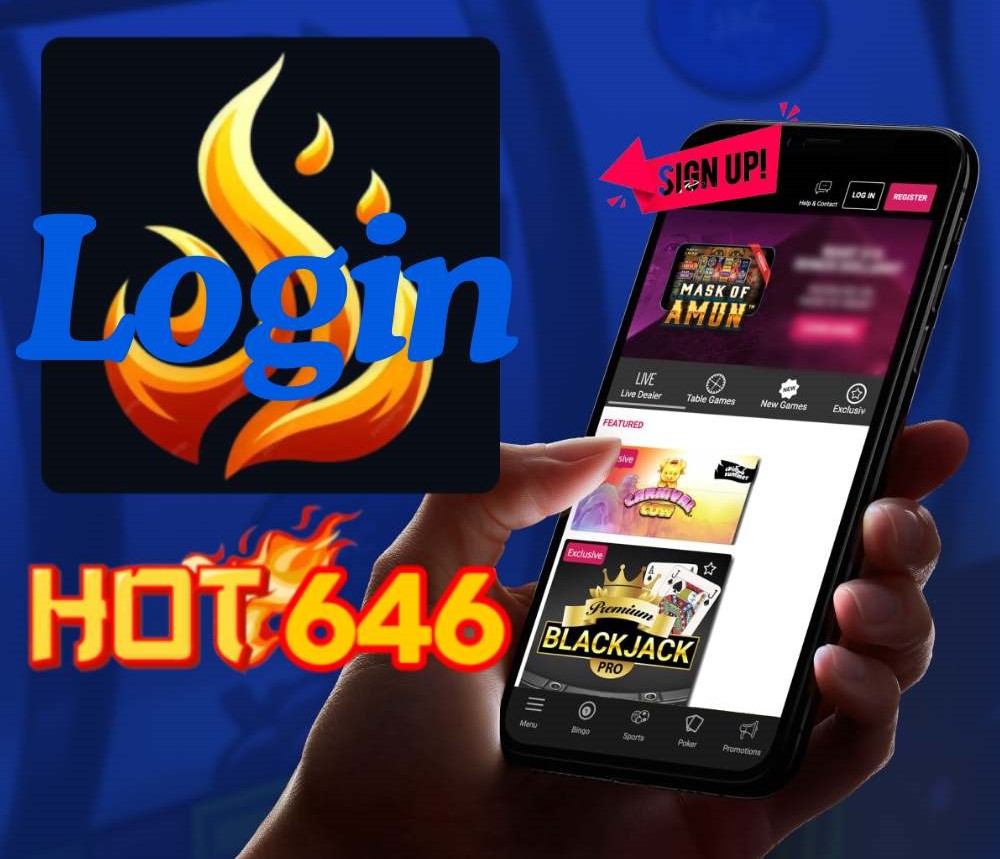 HOW TO LOGIN AT HOT646